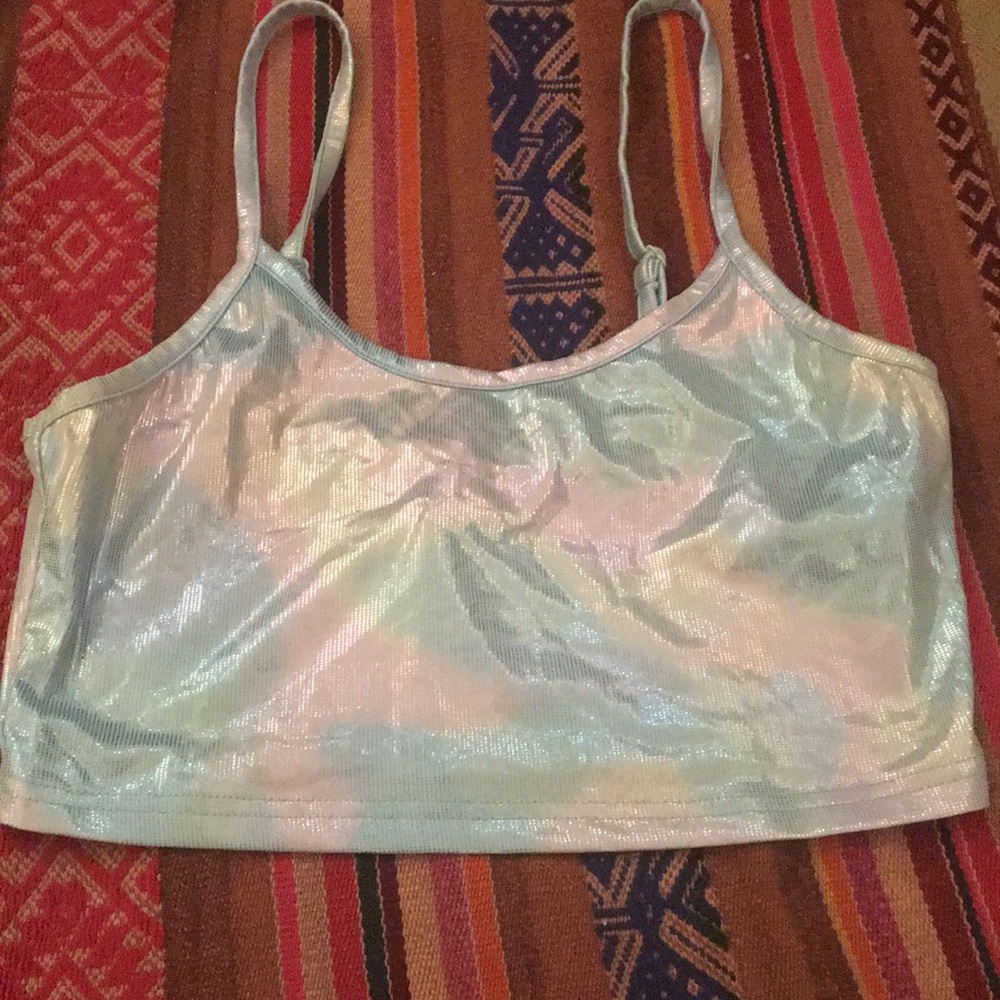 Rainbow blue tank